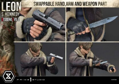 Resident Evil 4 Ultimate Premium Masterline Series Statue 1/4 Leon S. Kennedy 64 cm – Bild 7