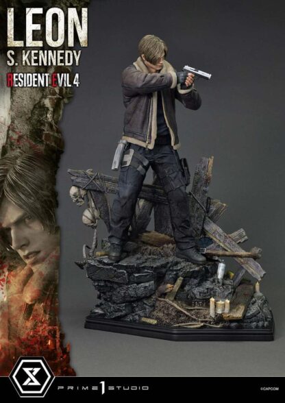 Resident Evil 4 Ultimate Premium Masterline Series Statue 1/4 Leon S. Kennedy 64 cm – Bild 10