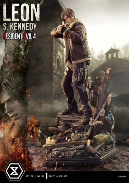 Resident Evil 4 Ultimate Premium Masterline Series Statue 1/4 Leon S. Kennedy 64 cm – Bild 14