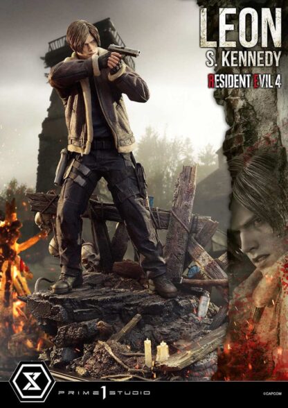 Resident Evil 4 Ultimate Premium Masterline Series Statue 1/4 Leon S. Kennedy 64 cm – Bild 15