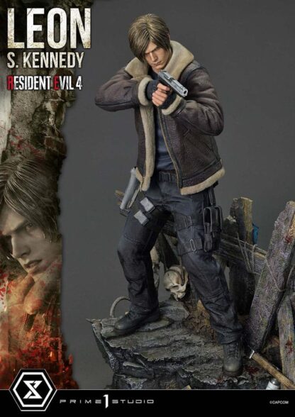 Resident Evil 4 Ultimate Premium Masterline Series Statue 1/4 Leon S. Kennedy 64 cm – Bild 17