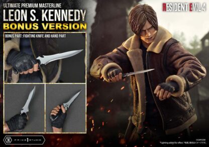 Resident Evil 4 Ultimate Premium Masterline Series Statue 1/4 Leon S. Kennedy Bonus Ver. 64 cm – Bild 2