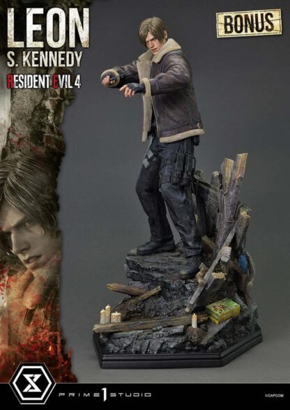 Resident Evil 4 Ultimate Premium Masterline Series Statue 1/4 Leon S. Kennedy Bonus Ver. 64 cm – Bild 17