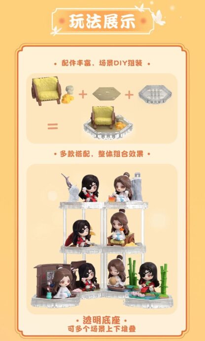 Heaven Official's Blessing Mini-Figuren Four Season Companion Series 9 cm Display (8) – Bild 9