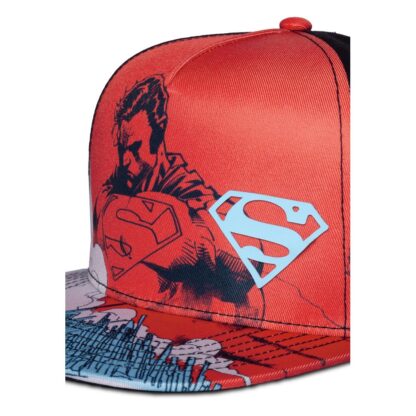 DC Comics Snapback Cap Superman Red – Bild 3