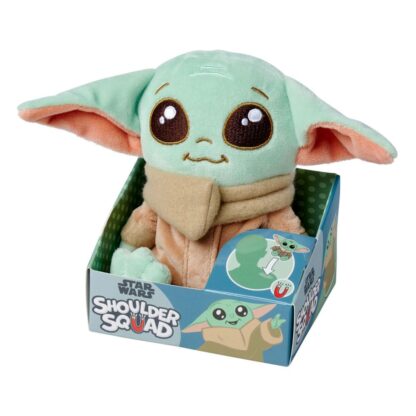 Star Wars The Mandalorian Plüschfigur Grogu Shoulder Rider 12 cm – Bild 5