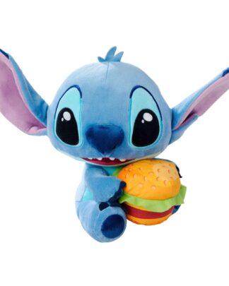 Lilo & Stitch Plüschfigur Stitch mit Burger 25 cm
