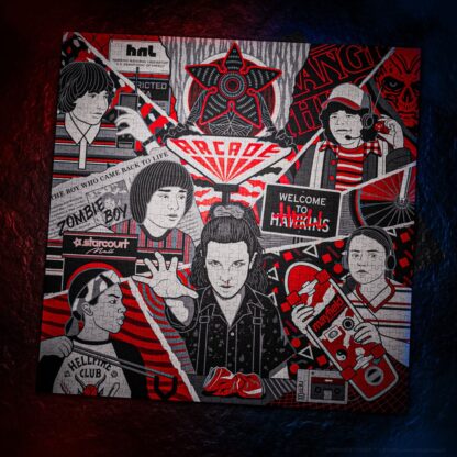Stranger Things Multi-Dimensionales Puzzle (1000 Teile) – Bild 3
