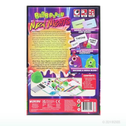 Blob Party Brettspiel Neon Nights *Englische Version* – Bild 7