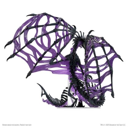 D&D Icons of the Realms Boxed Miniaturen vorbemalt Black Dracolich 30 cm – Bild 2