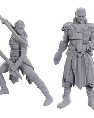 D&D Nolzur's Marvelous Miniatures Miniatur unbemalt Jaheira & Halsin