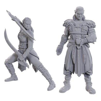 D&D Nolzur's Marvelous Miniatures Miniatur unbemalt Jaheira & Halsin