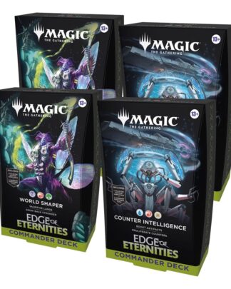 Magic the Gathering Edge of Eternities Commander-Decks Display (4) englisch