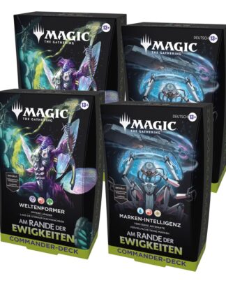 Magic the Gathering Am Rande der Ewigkeiten Commander-Decks Display (4) deutsch