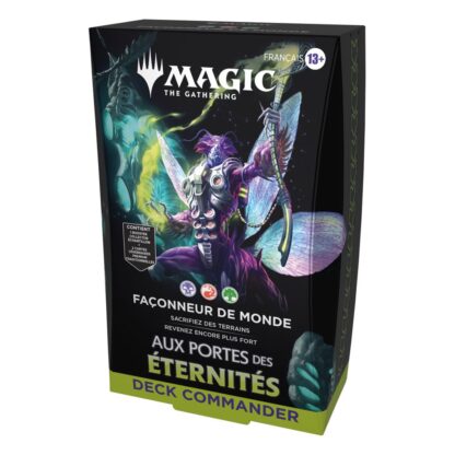 Magic the Gathering Aux portes des Éternités Commander-Decks Display (4) französisch – Bild 2