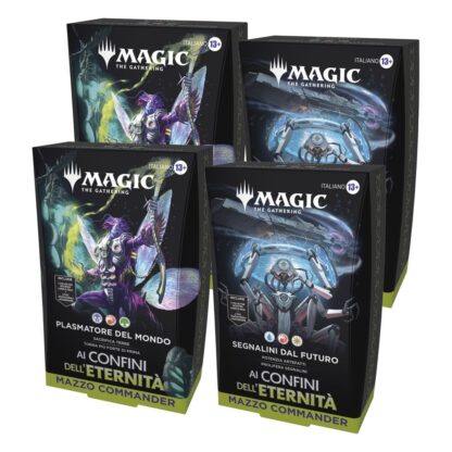 Magic the Gathering Ai Confini dell'Eternità Commander-Decks Display (4) italienisch