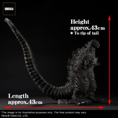 Godzilla Plastic Model Kit 1/8 Godzilla Toho Yuji Sakai Modeling Collection 30 cm - Beschädigte Verpackung – Bild 10