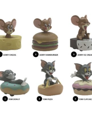 Tom & Jerry Zoom Hero Rückzug-Fahrzeuge mit Figuren Display (12)