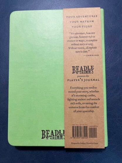 Notizbuch A5 Player's Journal Sage Green Shield – Bild 2