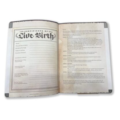 Notizbuch A5 Player's Journal Sage Green Shield – Bild 3