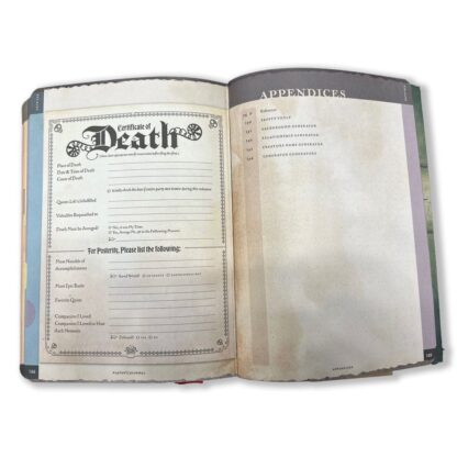 Notizbuch A5 Player's Journal Sage Green Shield – Bild 4