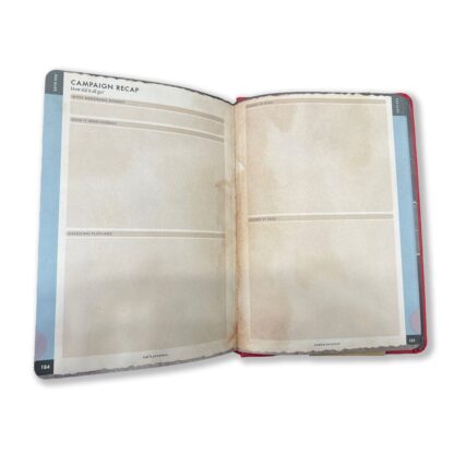 Notizbuch A5 Gamemaster's Journal Orange Portal – Bild 2