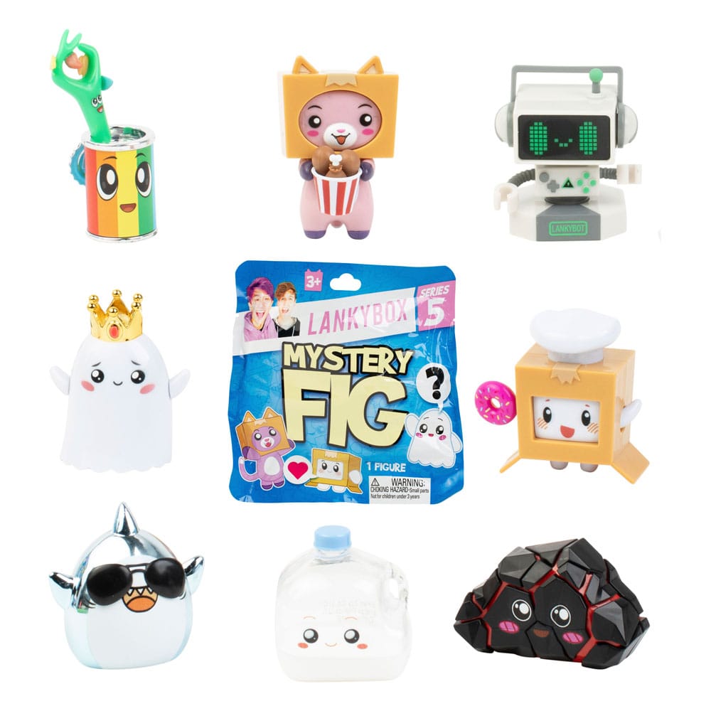 Lankybox Minifiguren 6 cm Mystery Series 5 Display (24) – Bild 3