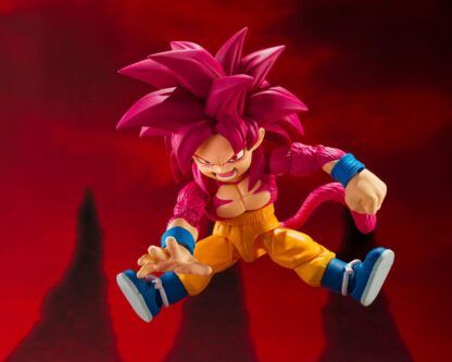 Dragon Ball Daima S.H.Figuarts Actionfigur Super Saiyan Level 4 Son Goku (mini) 8 cm – Bild 5