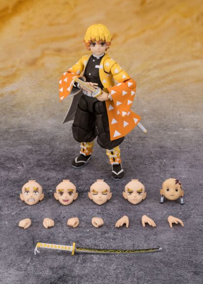 Demon Slayer: Kimetsu no Yaiba S.H.Figuarts Actionfigur Zenitsu Agatsuma 14 cm – Bild 6