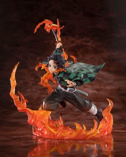 Demon Slayer: Kimetsu no Yaiba FiguartsZERO PVC Statue Kamado Tanjiro (Kyojuro Rengoku's Sword Guard Ver.) 19 cm – Bild 2