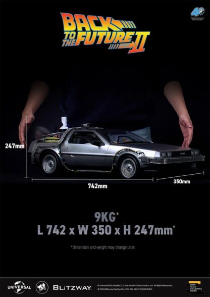 Zurück in die Zukunft II Premium UMS Fahrzeug 1/6 Zeitmaschine Time Machine 74 cm – Bild 21