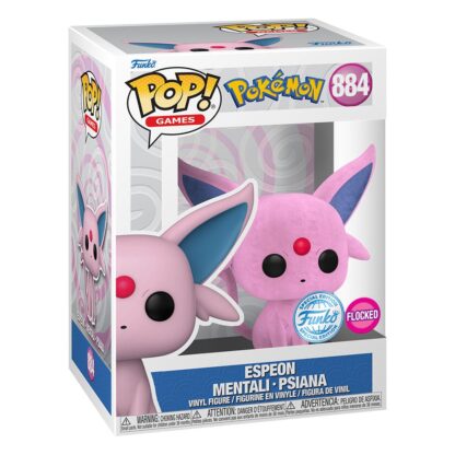 Pokemon POP! Games Vinyl Figur Flocked Espeon 9 cm – Bild 2