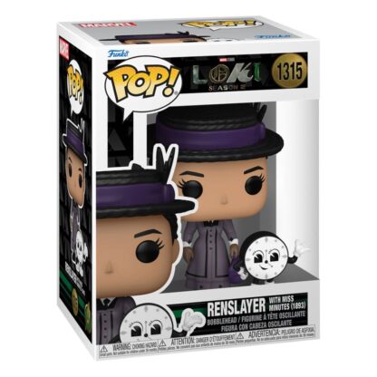 Loki POP! Vinyl Figur Renslayer with Miss Minutes 9 cm – Bild 2