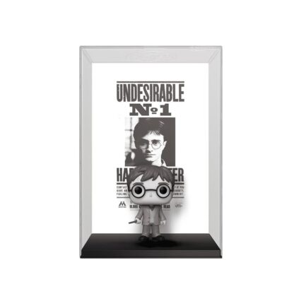Harry Potter POP! Comic Cover Vinyl Figur Harry Wanted Poster 9 cm