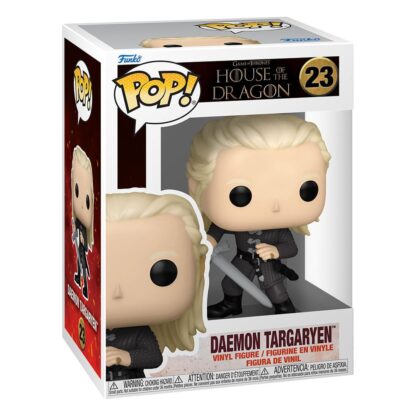 House of the Dragon POP! TV Vinyl Figur Daemon Targaryen 9 cm – Bild 2