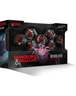 Dungeons & Dragons Würfel Set Resin Beholder Set