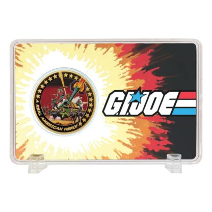 G.I. Joe Sammelmünze A Real American Hero 60th Anniversary 24k Gold Plated Limited Edition – Bild 6