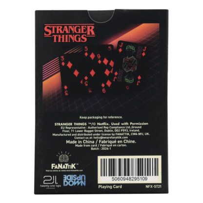 Stranger Things Spielkarten Display (12) – Bild 3