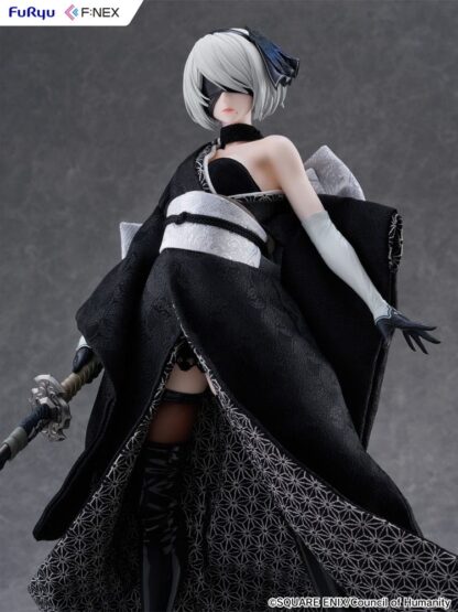 Nier: Automata Ver1.1a F:Nex PVC Statue 1/4 2B Japanese Doll 43 cm – Bild 3