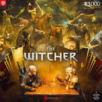 The Witcher Puzzle Playing Gwent (1000 Teile) – Bild 2