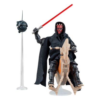 Star Wars Episode I Black Series Fahrzeug mit Actionfigur Darth Maul & Sith Speeder SDCC 2024 – Bild 7