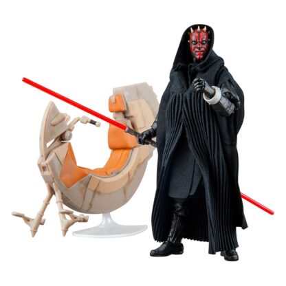 Star Wars Episode I Black Series Fahrzeug mit Actionfigur Darth Maul & Sith Speeder SDCC 2024 – Bild 9