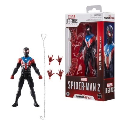 Spider-Man 2 Marvel Legends Gamerverse Actionfigur Miles Morales (Boricua Suit) 15 cm – Bild 3