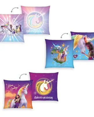 Unicorn Academy Dekokissen Magic 40 x 40 cm Sortiment (15)