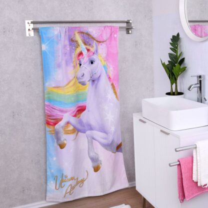 Unicorn Academy Velours-Handtuch Magic 75 x 150 cm – Bild 2
