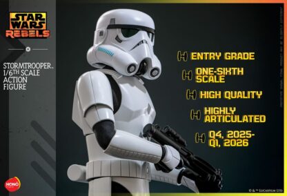 Star Wars: Rebels Actionfigur 1/6 Stormtrooper 28 cm – Bild 17