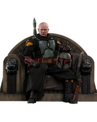 Star Wars: The Mandalorian Actionfigur 1/6 Boba Fett Repaint Armor and Throne Special Edition 30 cm