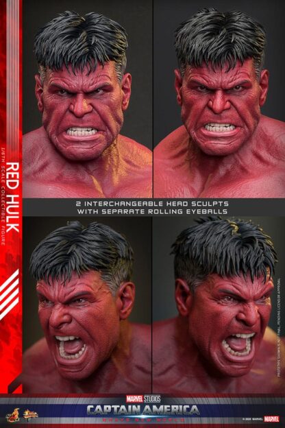 Captain America: Brave New World Movie Masterpiece Actionfigur 1/6 Red Hulk 47 cm – Bild 16