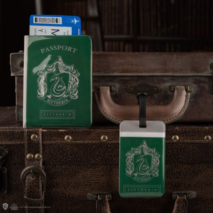 Harry Potter Kofferanhänger & Reisepass-Halter Set Slytherin – Bild 2