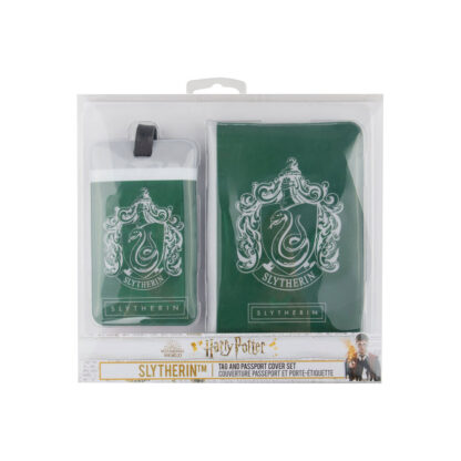 Harry Potter Kofferanhänger & Reisepass-Halter Set Slytherin – Bild 3